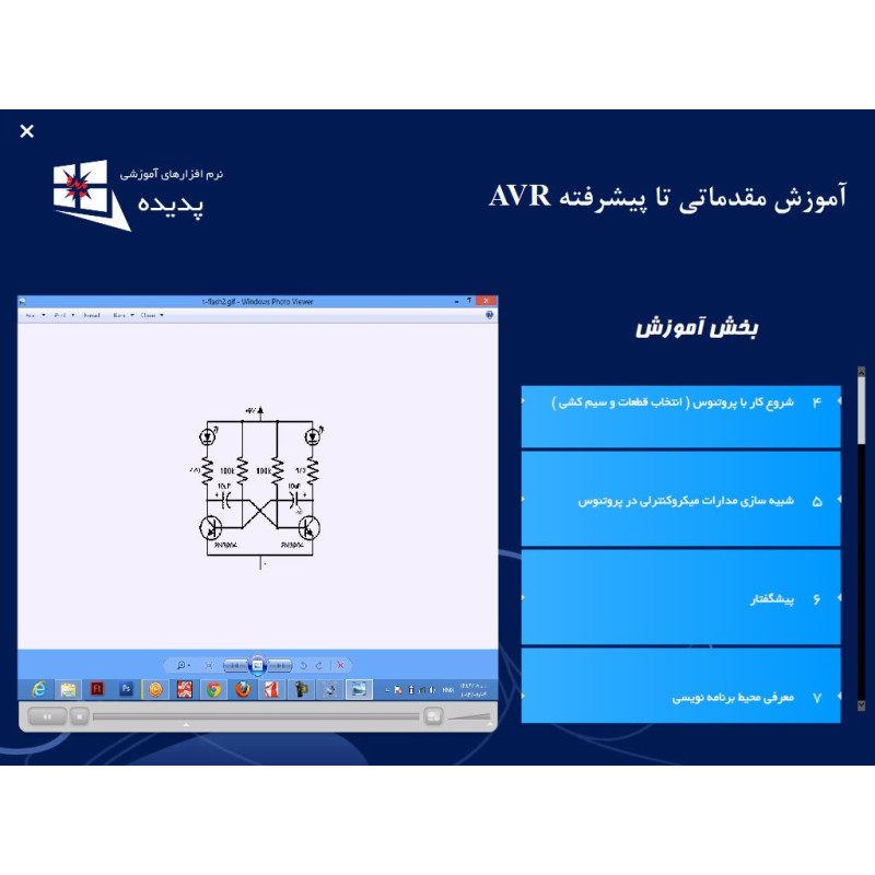 آموزش جامع نرم افزار بسکام ای وی آر