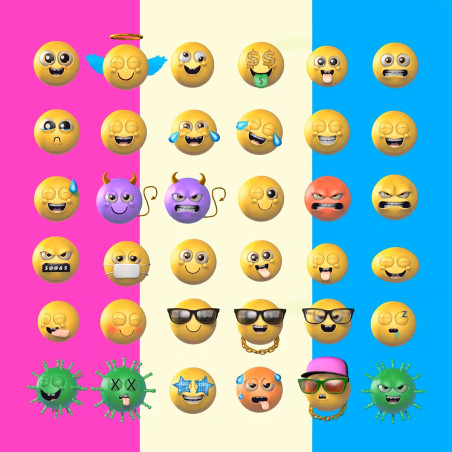 Clasic And New Emojis