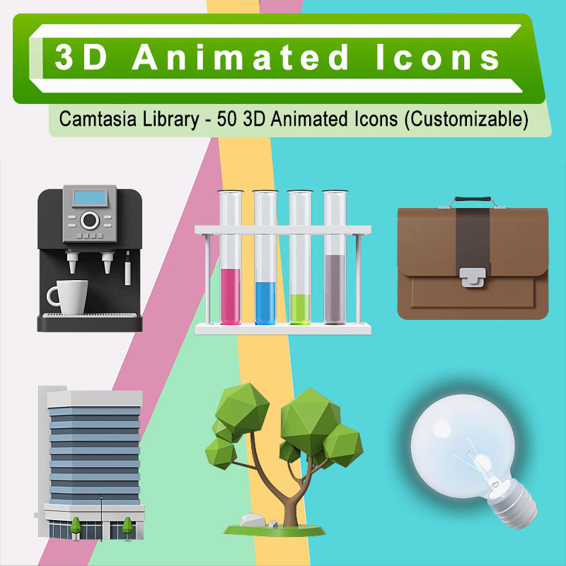 3D Animated Icons