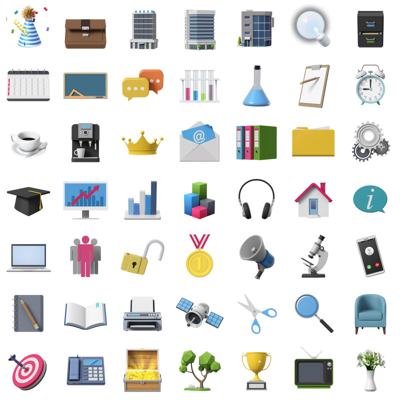3D Animated Icons