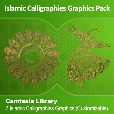 Islamic Calligraphies Graphics Pack