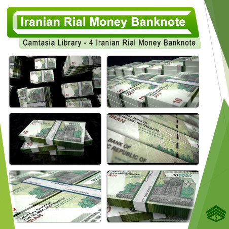 Iranian Rial Money Banknote