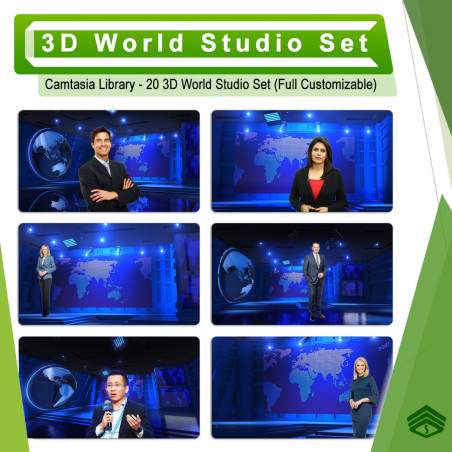 3D World Studio Set