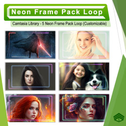 Neon Frame Pack Loop