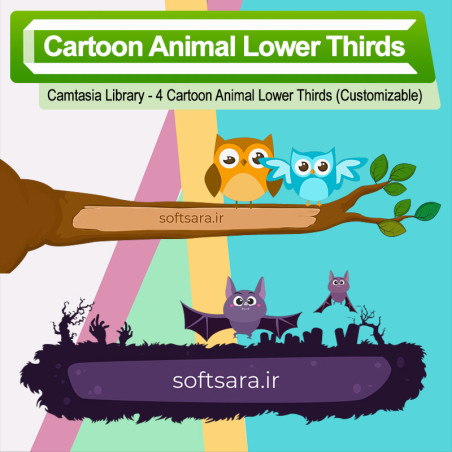 Cartoon Animal Lower Thirds