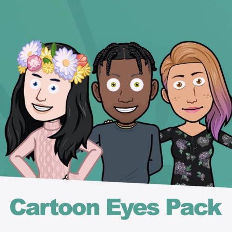 Cartoon Eyes & Faces Pack
