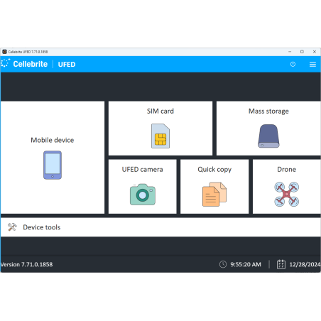 نرم افزار Cellebrite UFED نسخه 7.71.0.1858